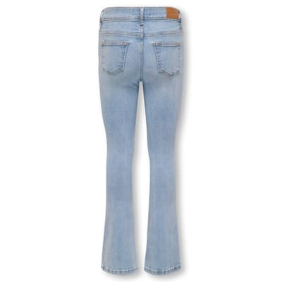 Kids ONLY zomer flair jeans broek meisjes - blauw - Kogblush