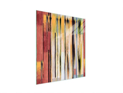 TMK ArtDeko Serie - Snijplank - 45x52 cm - Kleurrijk - Gehard Glas