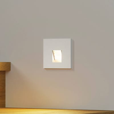 Arcchio LED inbouwlamp Vexi, 7,5 cm x 7,5 cm, zilver, CCT