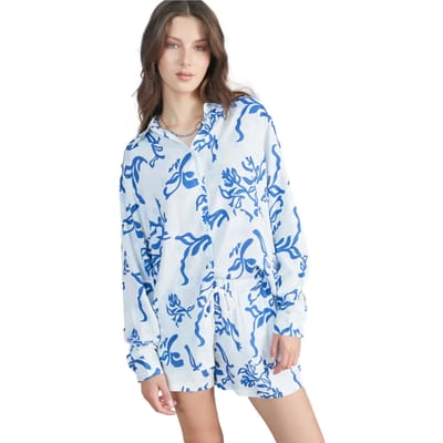 Dames klassieke bedrukte blouse 24 Colours