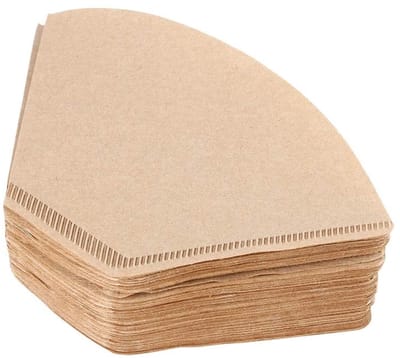 Dailygoody - Kegelkoffiefilters - Koffiefilterpapier - Natuurlijke papieren filters - Voor koffiezetapparaat - Voor 2 tot 4 kopjes - Geschikt voor thu..