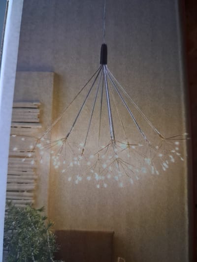 Livarno Home Starburst Lichtslinger - Met lichtpatronen - 8 Lichtstanden - 100 Duurzame LEDs