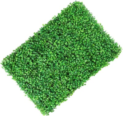 Kunstgras Decoratie - Nep Gras Mat - Ruimte Aankleden - Natuurlijk Groene Kleur - 60 x 40 cm - Groen