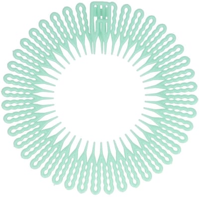 Haarsoires Haarband Diadeem – Kamdiadeem – Zigzag – Flexibel Kunststof – Groen - Stevige Haarband met Kammetjes voor Extra Grip - Haaraccessoire Haarfixatie - Comfortabel voor Dames & Meisjes - Universele Maat