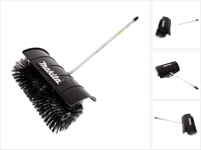 Makita 199318-5 sweeping brush attachment - for stubborn dirt leaves