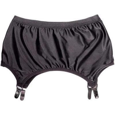Damesolie Glanzende Jarretelgordels Vrouwelijke Elastische Jarretels Billen Rok Ondergoed Nachtkleding Sexy Lingerie Zwart Jarretelgordel One Size gray