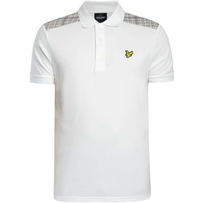Polo Shirt Korte Mouw Lyle &amp; Scott Polo shirt met ruitjespatroon