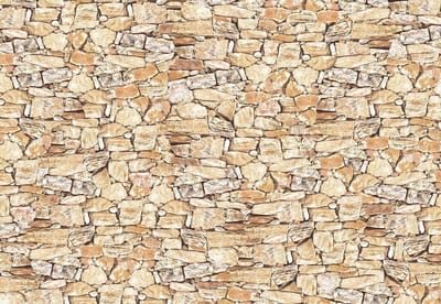 Fotobehang Stone Wall | XL - 208cm x 146cm | 130g/m2 Vlies