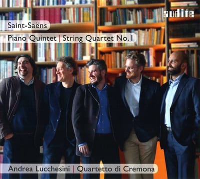 Andrea Lucchesini & Andrea Lumachi & Quartetto di Cremona - Saint-Saëns: Piano Quintet & String Quartet No. 1 (CD)
