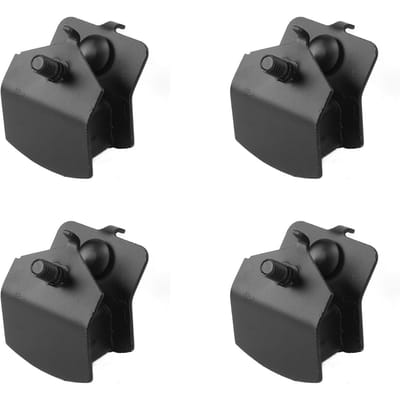 4 STUKS Generator Voetpad Schokabsorberend 168F 170F 2KW?3KW Kussenpad voor Diesel Generator Demping gray