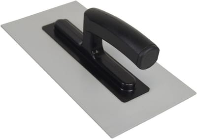 Kunststof Troffel 280x140mm Zwart Blauw