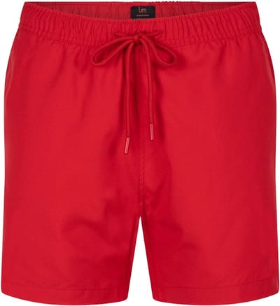 Undiemeister Zwembroek Heren - Sneldrogend - Met Zakken - 100% Gerecycled Polyester - Fiery Sunrise (Rood) - Maat 3XL