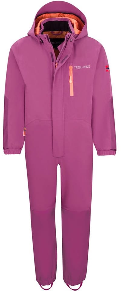 Trollkids Bergen Overall Paars 104 cm Jongens,Meisjes