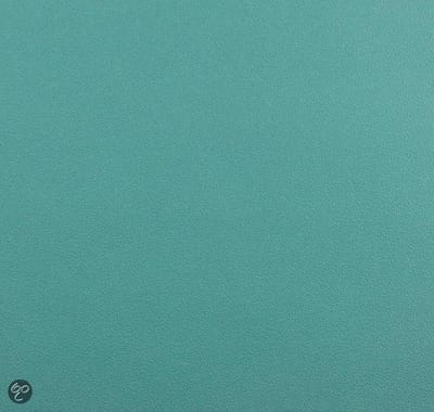 Dutch Wallcoverings Vliesbehang uni - Turquoise