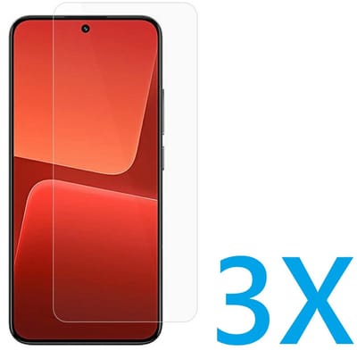 Glasplaatje Geschikt voor: OPPO Reno 13 5G- 3x Screenprotector - screen protector - glas - bescherm - beschermglas