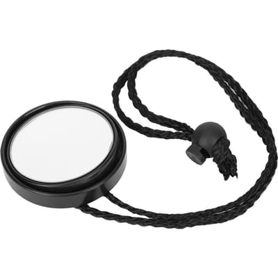 HSJ 928 Plongée sous-marine Rétroviseur réglable à 360 degrés avec cordon de suspension latérale Équipement de sécurité pour sports nautiques en grotte Black noir
