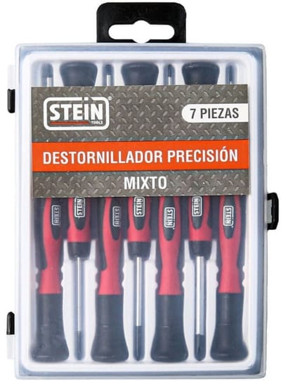 Precisieschroevendraaierset – 7-delig – magnetische punten