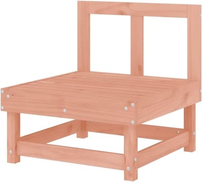 Tuinmiddenbank Hout - Buitenbank Bankje - Gezellig Samenzijn - Modulair Ontwerp - 8.45 Kilogram - Natuurlijk Douglas