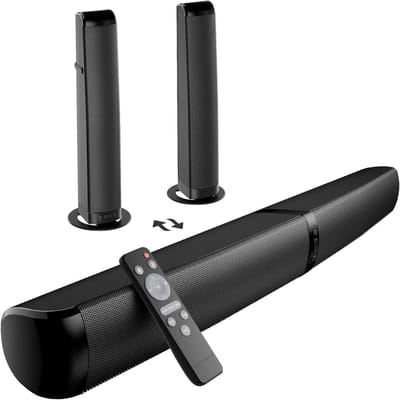 Soundbar Luidspreker - Tv Geluid - Film Avond - 3D Geluid - 435 cm - Zwart