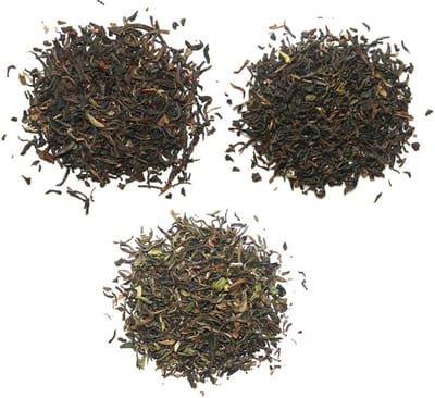 Theeselectie Darjeeling thee - Losse thee Proefpakket - Losse Darjeeling thee - Zwarte thee - Verse thee - 3 x 25 gram