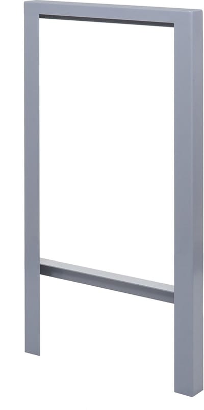 Fietsenrek MCW-J74 Fietsenrek, gegalvaniseerd koolstofstaal outdoor met poedercoating 115x60x6cm ~ grijs