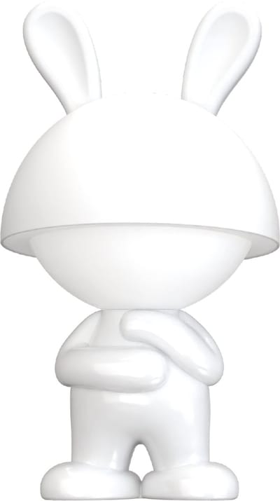 Luxus Europe - Nachtlamp Kinderkamer Mouse Wit - Draadloos LED Nachtlampje Kinderen - USB-C Oplaadbaar - 7 RGB Kleuren - Tafellamp Kinderkamer