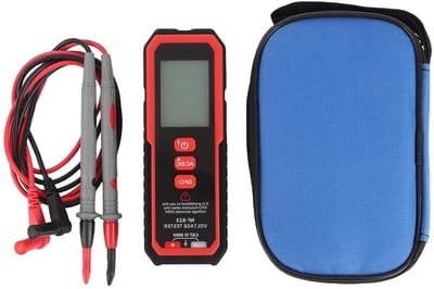 Digitale Spanningstester - Spanningsdetector Multimeter - Elektrotechnisch Onderhoud - GFCI Test Functie - CAT IV 600V - Zwart