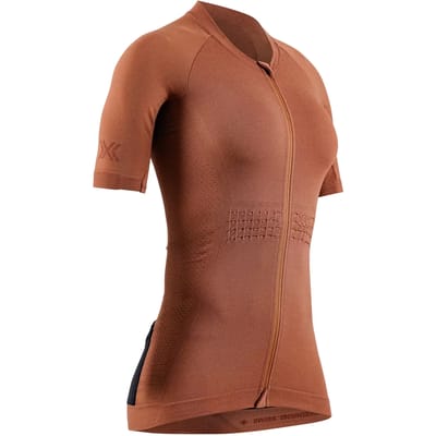 X-Bionic Xceed Ride Fietsshirt Korte Mouw Dames Dusty Rose/Dark Dusty Rose - S