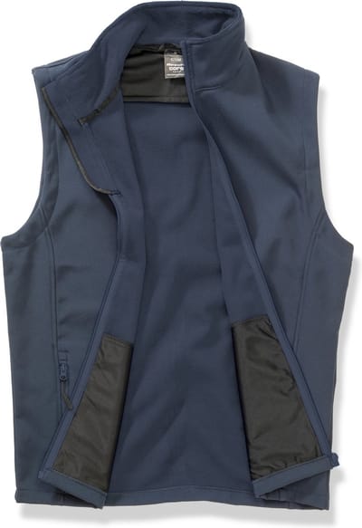 Result Printable Soft Shell Bodywarmer RT232 - Navy/Navy - XXL