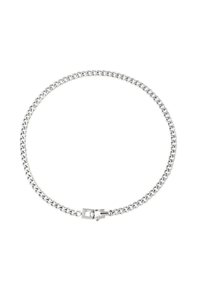 Ketting Chain Lina - Zilverkleurig - Stainless Steel - halssieraad - schakelketting- Yehwang