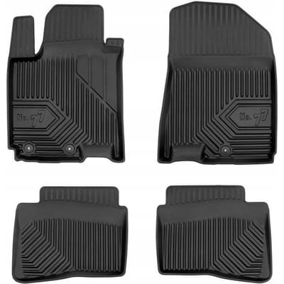 **FROGUM No.77 - Automatten - HYUNDAI i20 II automat - Perfecte pasvorm - Verhoogde rand 4 cm - Geurloos TPE