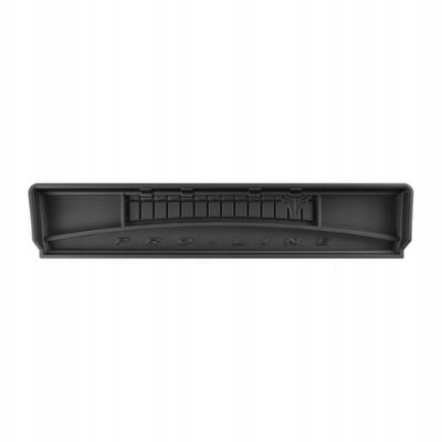 FROGUM PremiumLine – Kofferbakmat – Perfecte pasvorm – Hoge rand – Organizerfunctie (PEUGEOT 5008 I 2009-2017, 7-persoons, 3e rij uitgeklapt)