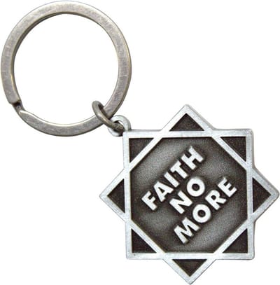 Faith No More - Star Logo Sleutelhanger - Grijs