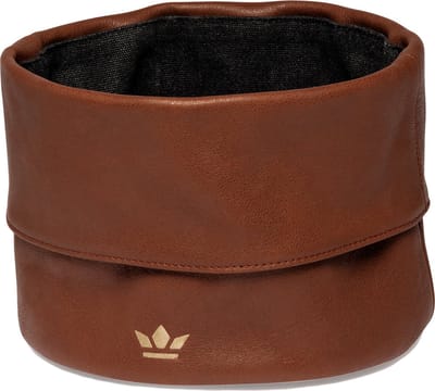 Dutchdeluxes - Luxe - Leer - Broodmand - Stijlvol - Vuil- en waterafstotende coating - Cognac