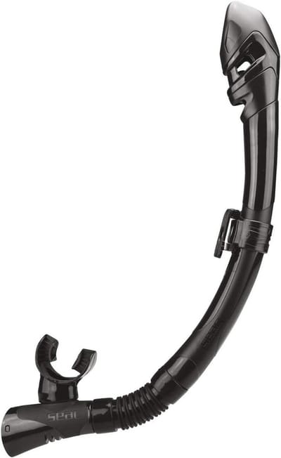 Snorkel Droog - Snorkel voor Duiken - Droog Ademen - Dry Top Systeem - 41 cm - Zwart