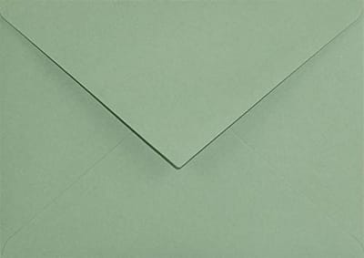 Groene Enveloppen Puntige Flap Zonder Venster 114 x 162 mm 120 g - Perfect voor Uitnodigingen en Wenskaarten