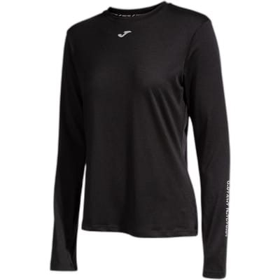 Joma R-nature T-shirt Met Lange Mouwen Zwart 12-14 Years Meisje