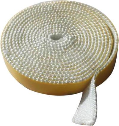 Hittebestendige Deurrubbers, Afvoersealant en Afdichtband voor Fornuizen, Ovens en Barbecues, Ideaal voor Schouwen en Kachelpijpen (3mm x 10mm x 3m)