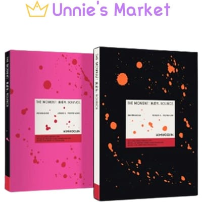 KIM WOOJIN - THE MOMENT BOUNCE Album / IK BEN NOG STEEDS OP WEG NAAR DROMEN No poster_RANDOM