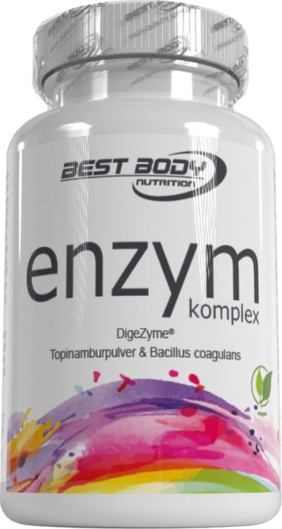Best Body Enzymkomplex 90 capsules - enzymen, biotica supplementen en jeruzalemartisjokextract