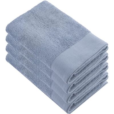 Walra Soft Cotton Douchelaken 70x140 cm 550gram Blue - 4 stuks