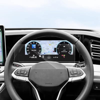 2 Pack Screen Protector voor VW Tiguan 3 2024 2025 - Beschermfolie voor Instrumentenpaneel, Digitale Cockpit, Krasbestendig, 10.25 Inch