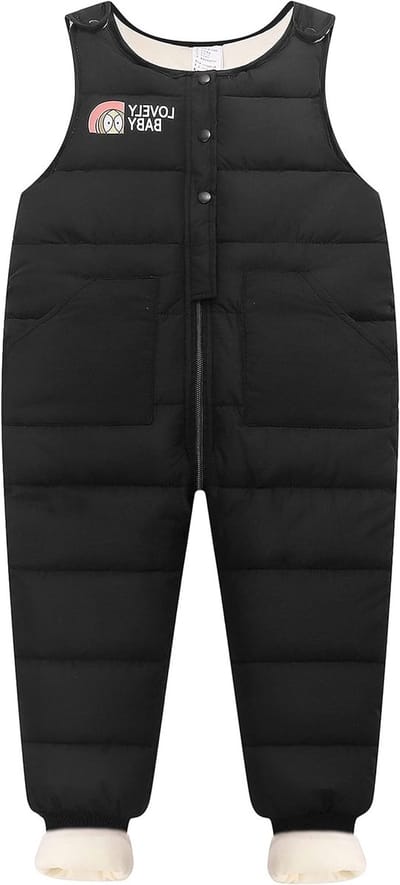 Lichte winterbroek voor baby's en peuters, warm en winddicht, ideaal voor skiën en buitenactiviteiten - 6 maanden tot 5 jaar