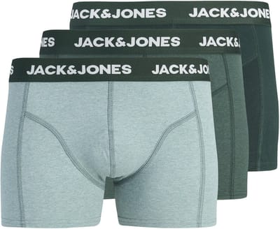JACK & JONES - JACFAX TRUNKS 3 PACK SN Heren Onderbroek
