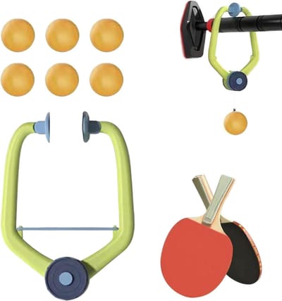 Tafeltennis Deurspel - Pingpong Trainer - Oefenen Tafeltennis - Snelle Installatie - 28 x 20 x 6.5 cm - Niet gespecificeerd