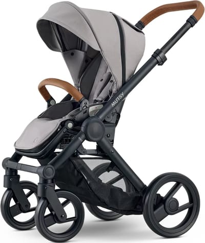 Mutsy Evo Kinderwagen - Snel Opvouwsysteem - Lichtgewicht Frame - Concrete