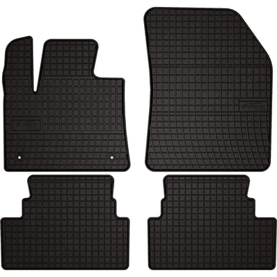 Wielganizator SolidPRO Serie - Rubberen Automatten - Opel Grandland I - Zwart - Perfecte Pasvorm