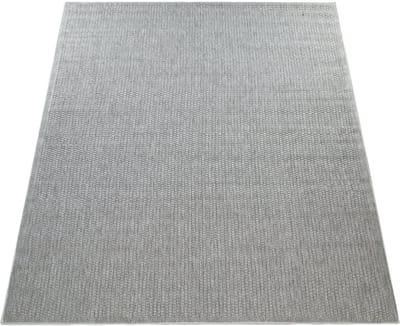 Flycarpets Binnen & Buitenkleed Timiso - Effen Uni - Grijs