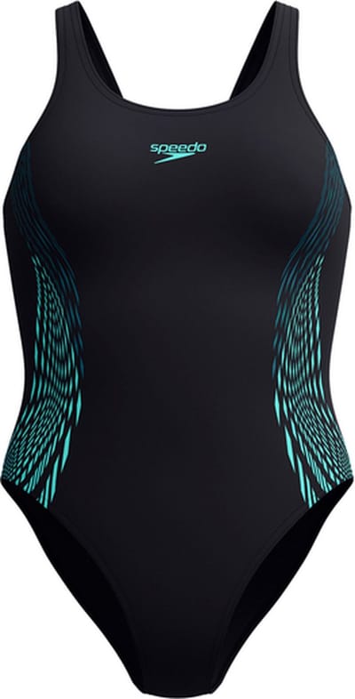 Dames zwempak uit 1 stuk Speedo End+ Placem Muscleb