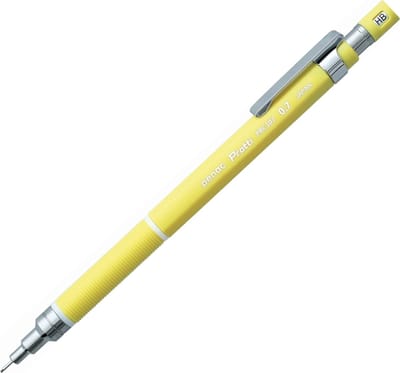 Penac Protti Mechanical Pencil - 0.7mm - Geel Vulpotlood - HB